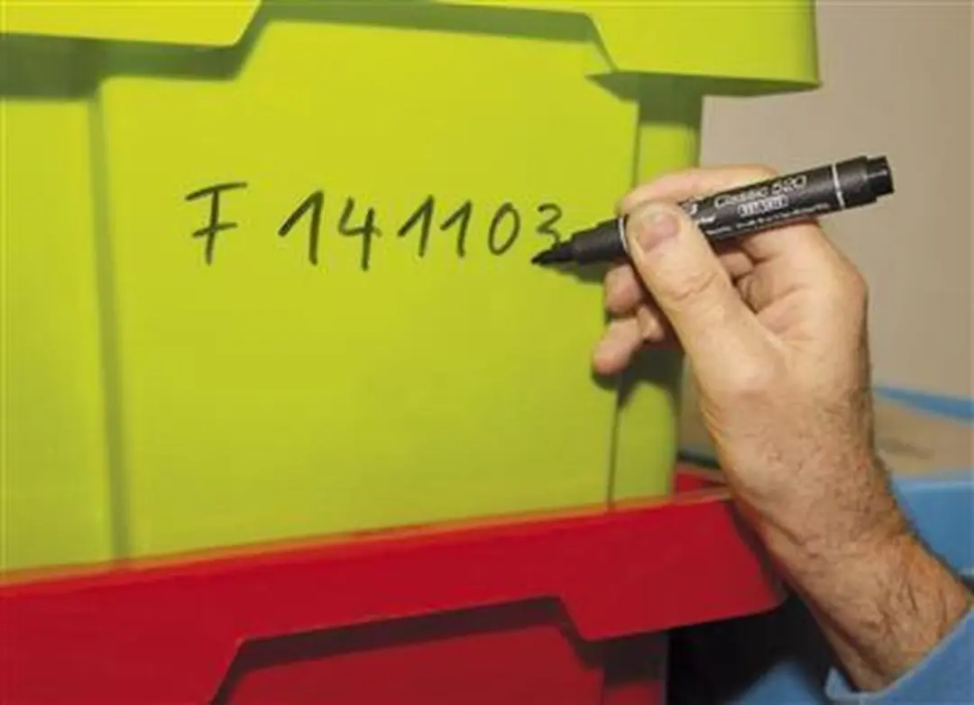 Pica 521/40 Permanent Marker Beitelpunt - Rood