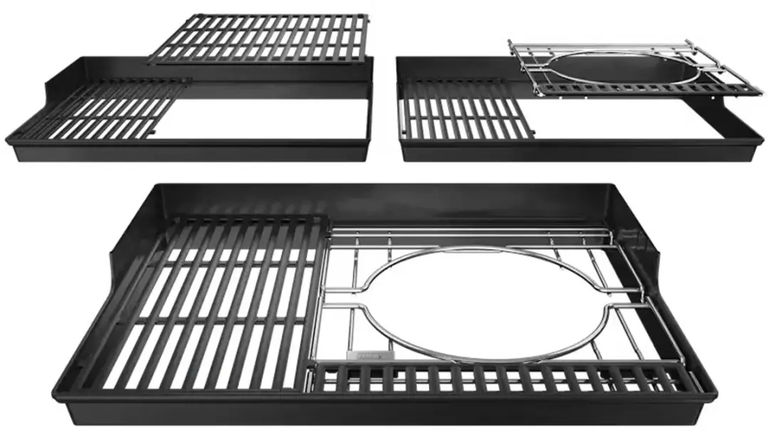 Weber Crafted RVS Grillrooster EX6/EPX6 - 2 Stuks - Zwart
