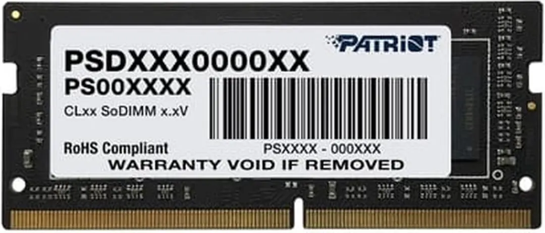 Patriot Signature PSD432G32002S DDR4 RAM 32GB 3200MHz SODIMM