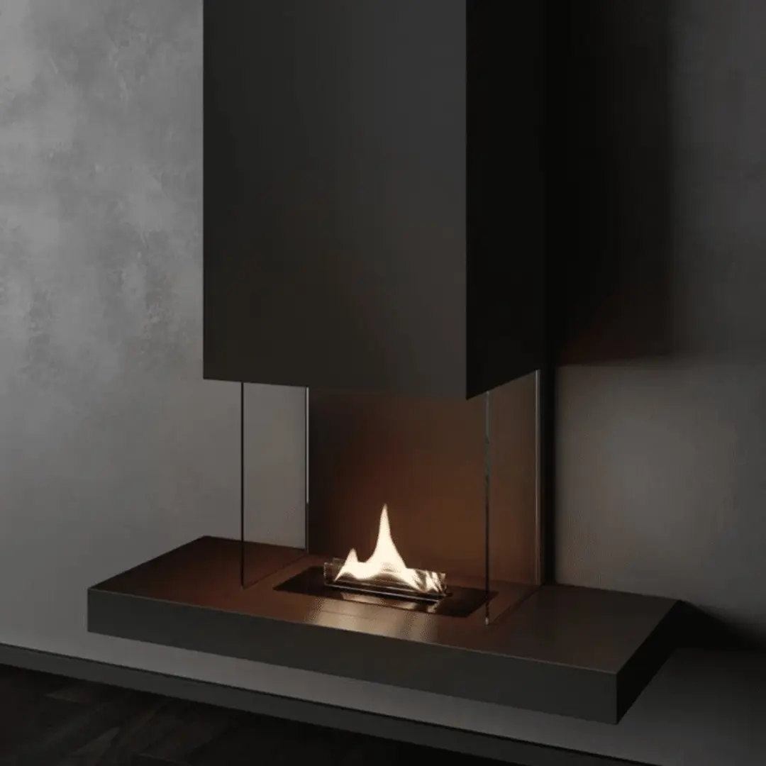 Tenderflame Riff 180 Wandhaard 2000W - Zwart - afbeelding 6 van 6
