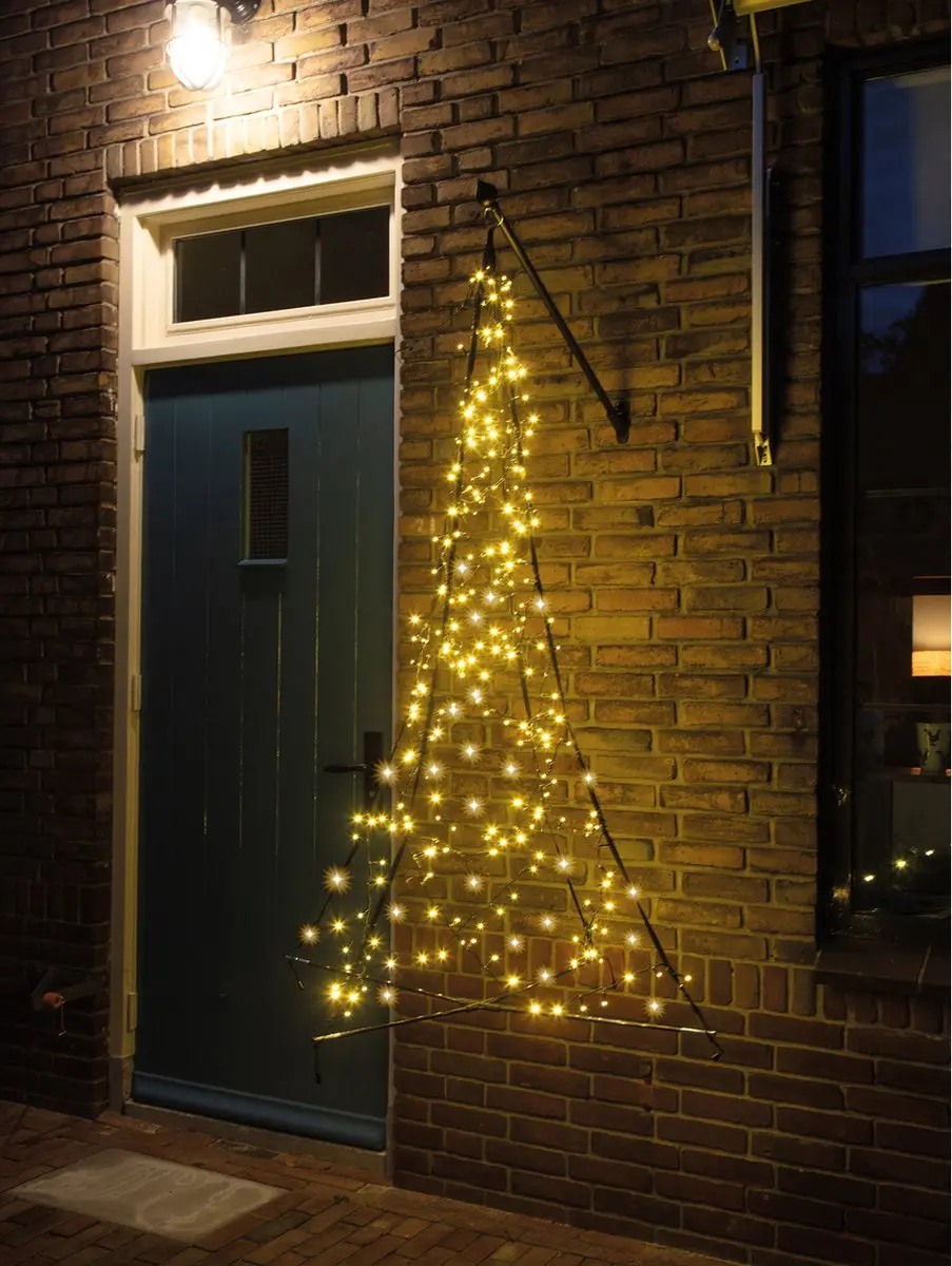 Fairybell LED Hangende Kerstboom 150cm - 240LED Warm Wit