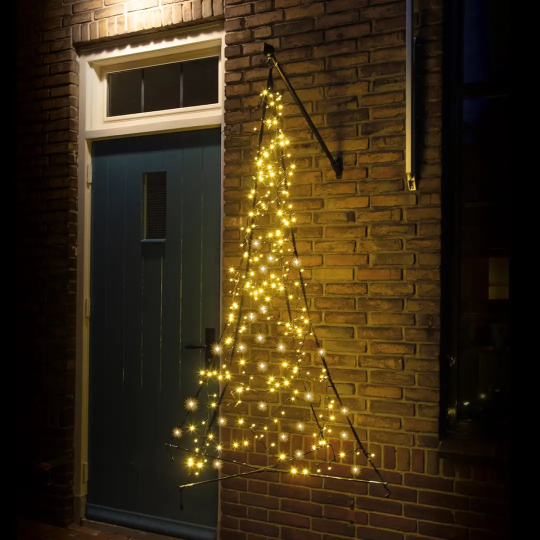 Fairybell LED Hangende Kerstboom 150cm - 240LED Warm Wit