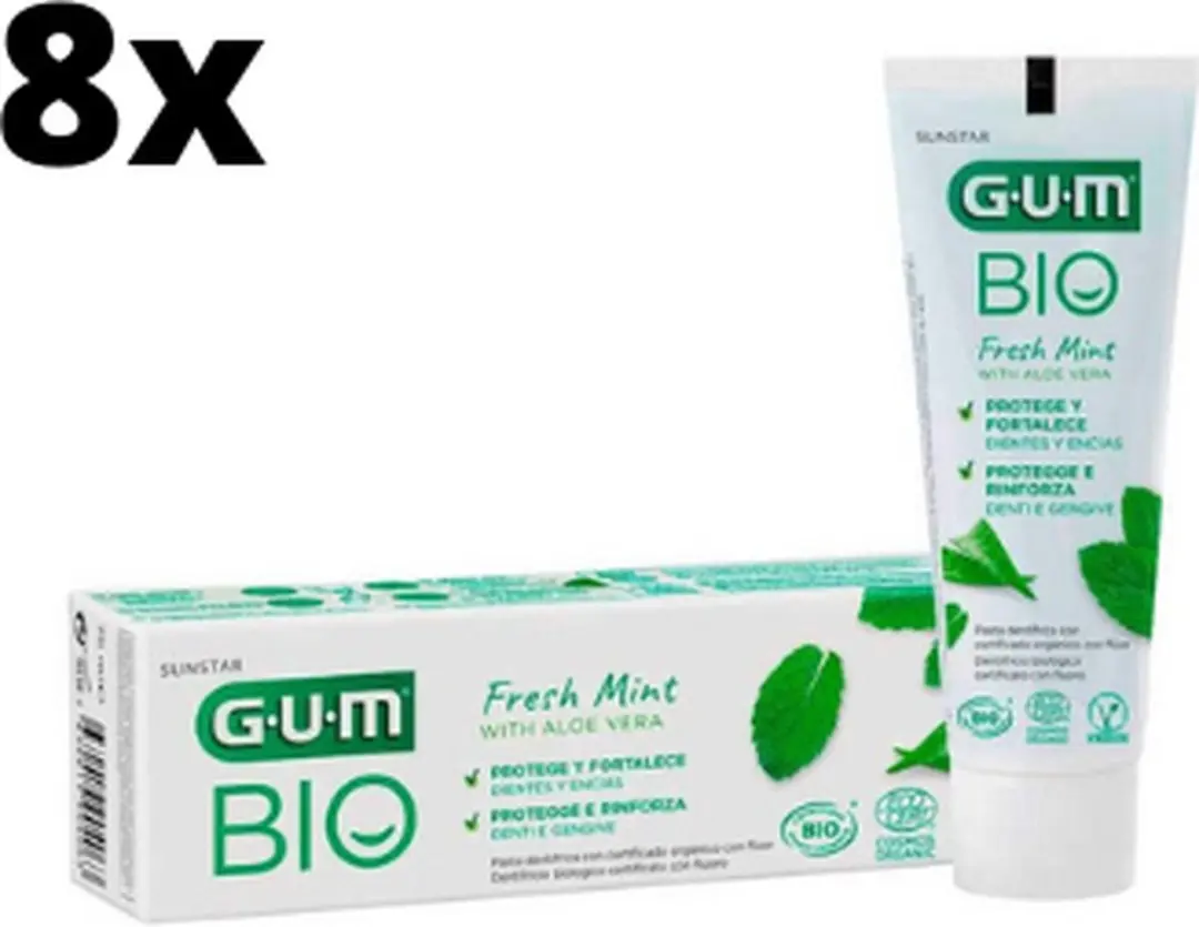 Gum Bio Tandpasta Fresh Mint/Aloe Vera