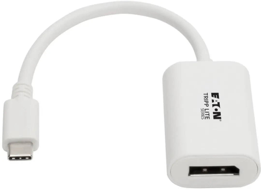Tripp Lite U444-06N-DP4K6W USB-C naar DisplayPort Kabel - 0,15m - Wit