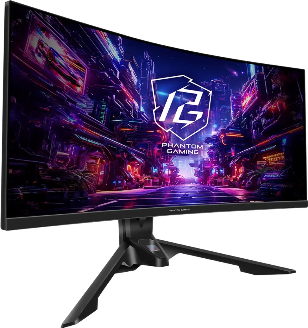 ASRock PGO34QRT3A Gaming Monitor 34" - 3440x1440 WQHD - 180Hz - 1ms - Zwart
