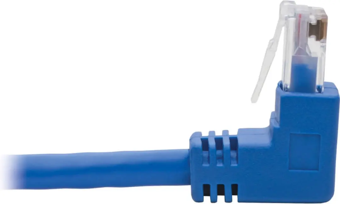 Tripp Lite N204-001-BL-DN Netwerkkabel Cat6 - 0,31m - Blauw
