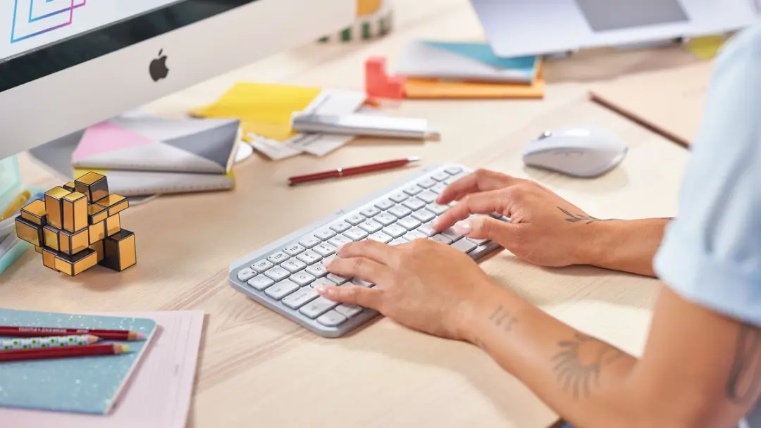 Logitech MX Keys Mini Toetsenbord - Grijs