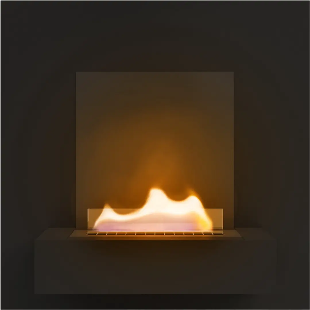 Tenderflame Square 90 Design Sfeerhaard - 1100W - Schwarz - afbeelding 2 van 6