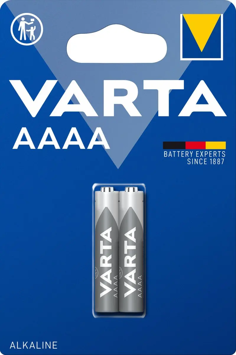 Varta AAAA Alkaline Batterijen 640mAh