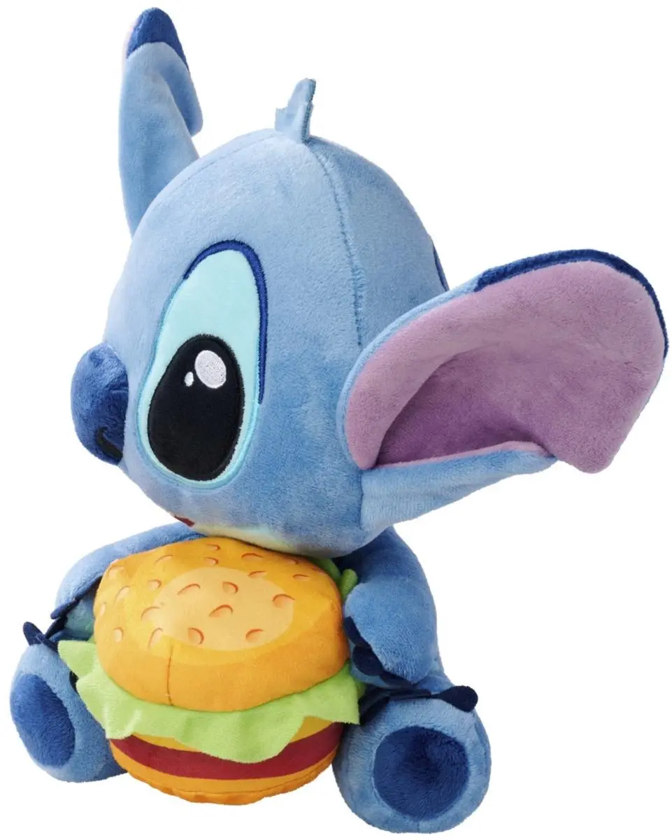 Lilo & Stitch Stitch Pluchen Figuur - Blauw - afbeelding 6 van 6