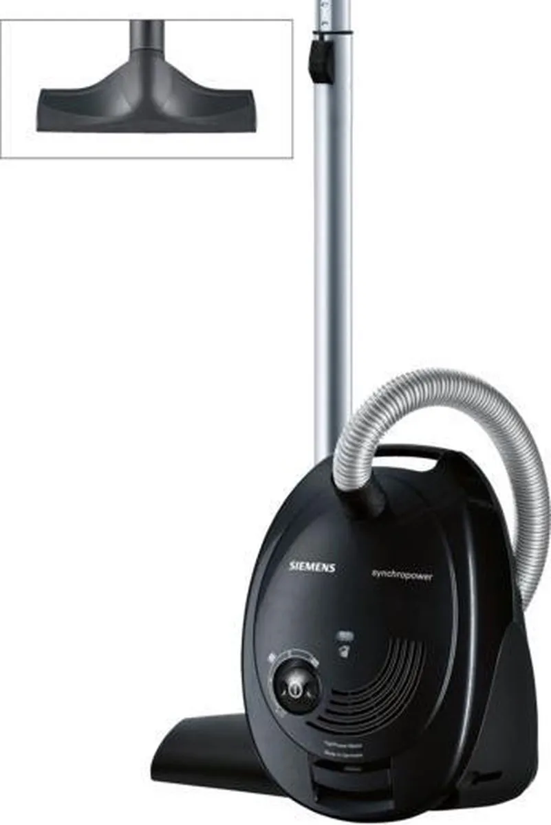 Siemens VS06A212 Cilinderstofzuiger - 600W - Zwart