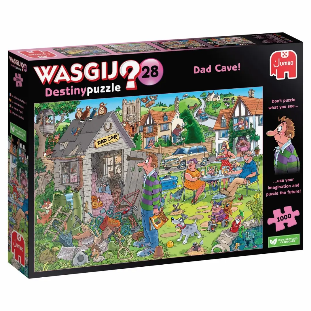 Jumbo Wasgij Destiny 1000 Stuks Legpuzzel - Meerkleurig