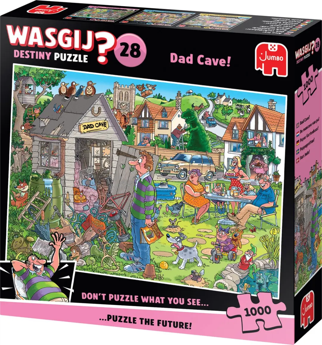 Jumbo Wasgij Destiny 1000 Stuks Legpuzzel - Meerkleurig