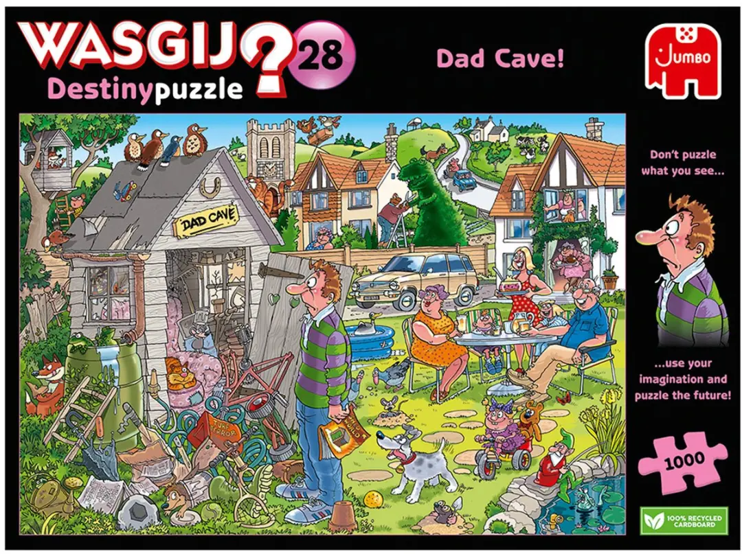 Jumbo Wasgij Destiny 1000 Stuks Legpuzzel - Meerkleurig