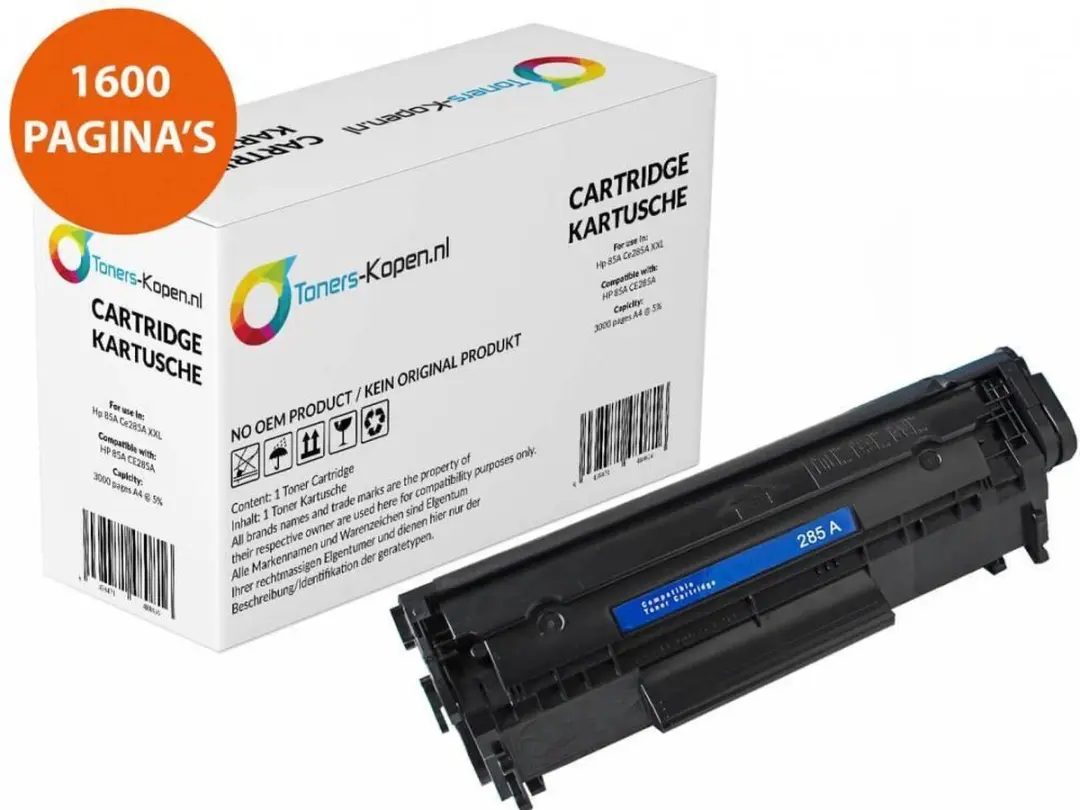 HP 3484B002 Toner Zwart - 1600 Pagina's - Compatibel M1130/1132/1134/1136/1137/1138/1139