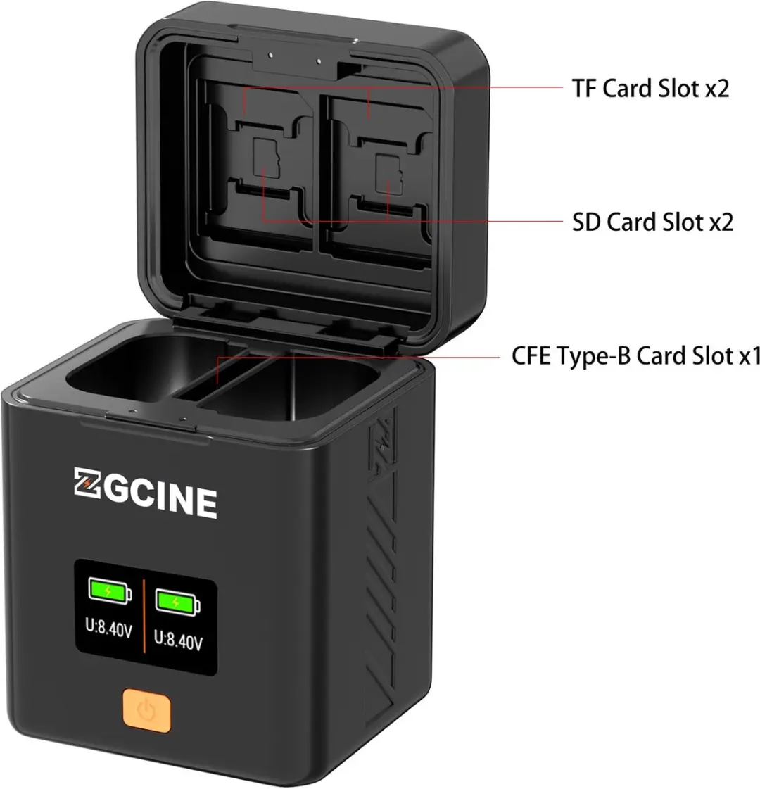 ZGCine Opladerdoos Nikon EN-EL15C - USB - 762221154169