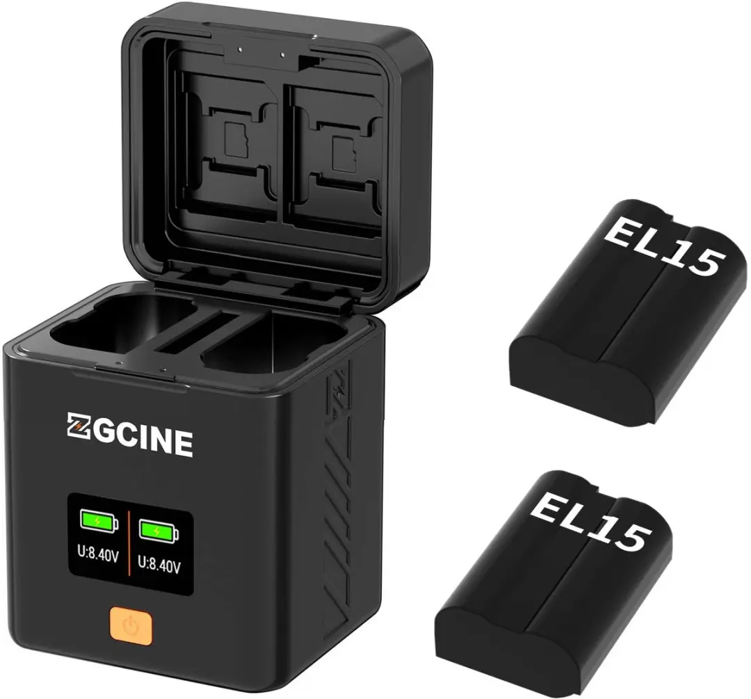 ZGCine Opladerdoos Nikon EN-EL15C - USB - 762221154169