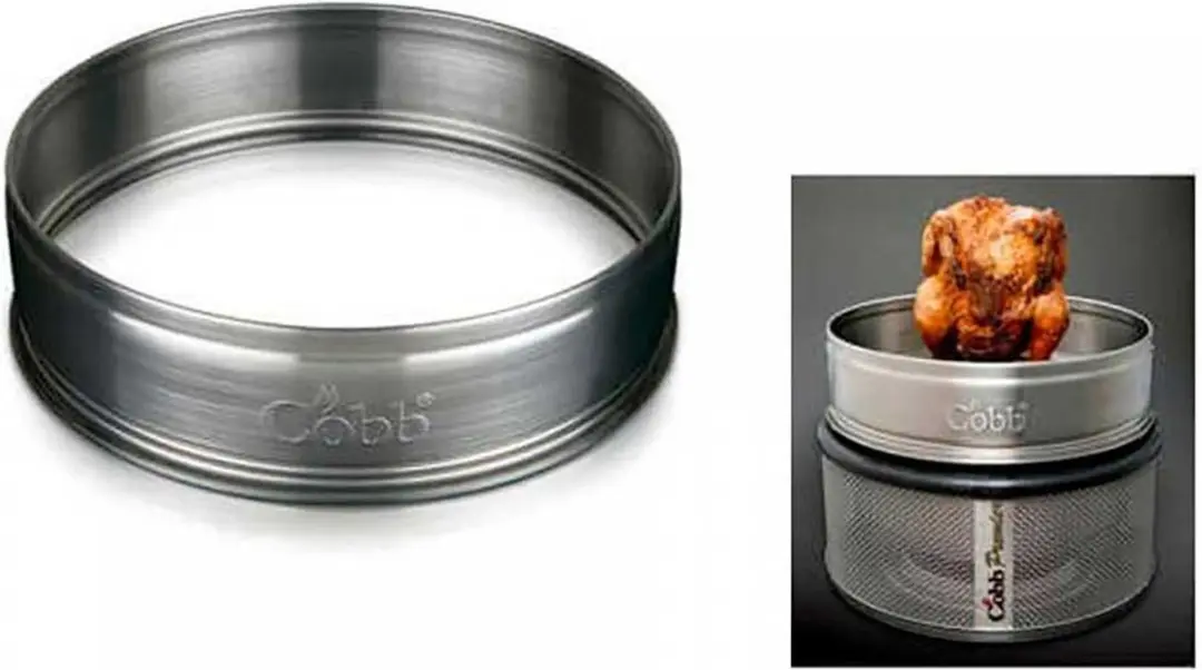 Cobb Barbecue Dekselverhoger - Zilver