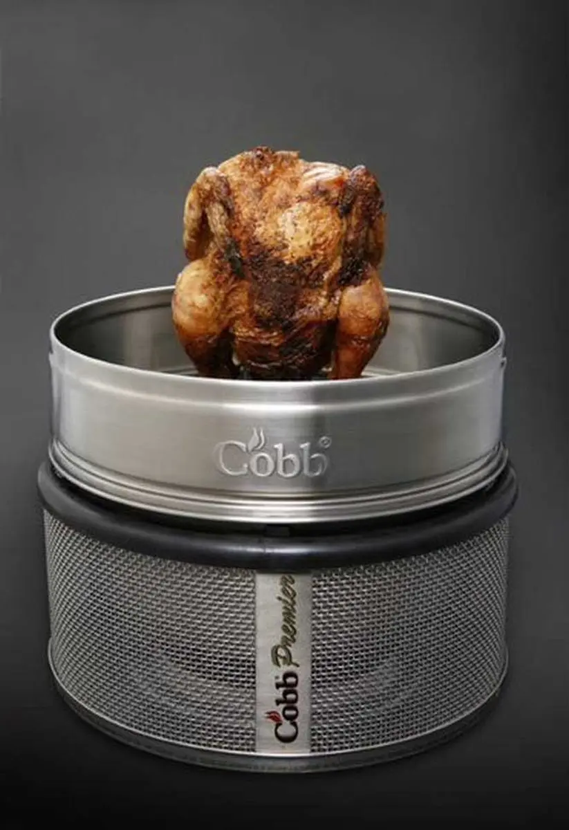 Cobb Barbecue Dekselverhoger - Zilver