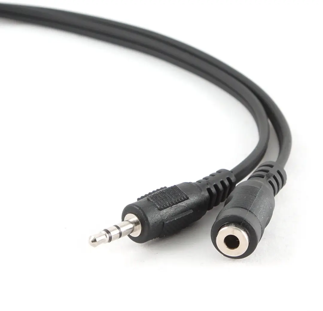Cablexpert CCA-423 3.5mm Verlengkabel - Zwart