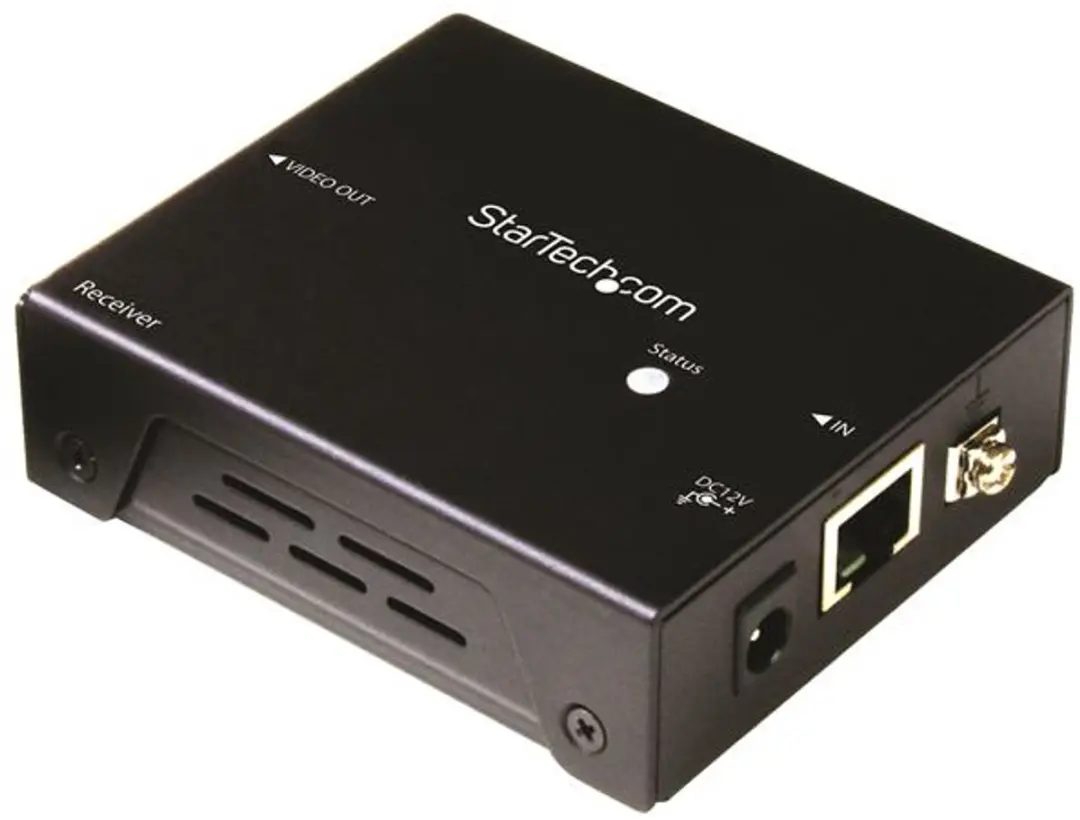 Startech HDBaseT Extender Set ST121HDBTDK - HDMI over CAT5 - 4K - Zwart