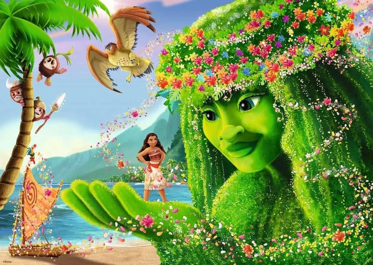 Ravensburger Disney Vaiana Puzzel 1000 Stuks - RAVE12001680