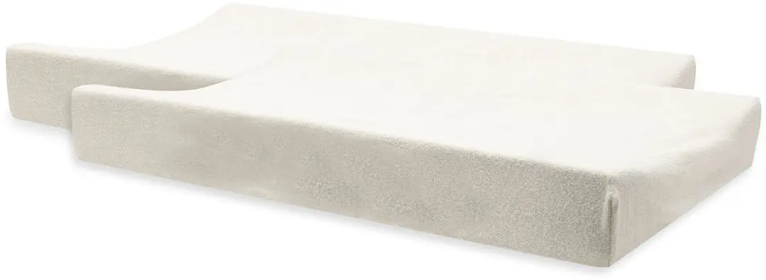 Jollein Aankleedkussenhoes Badstof 50x70cm - Sand (2 stuks)