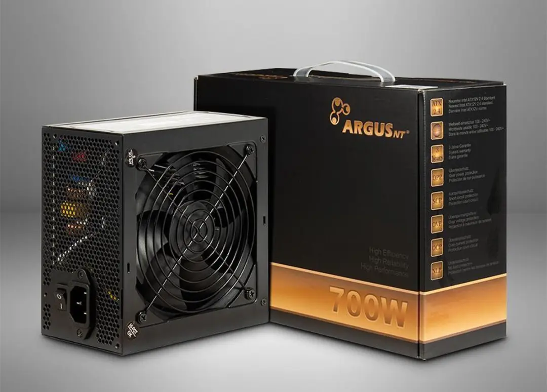 Inter-Tech ArgusNT BPS-700 Voeding 700W - Zwart