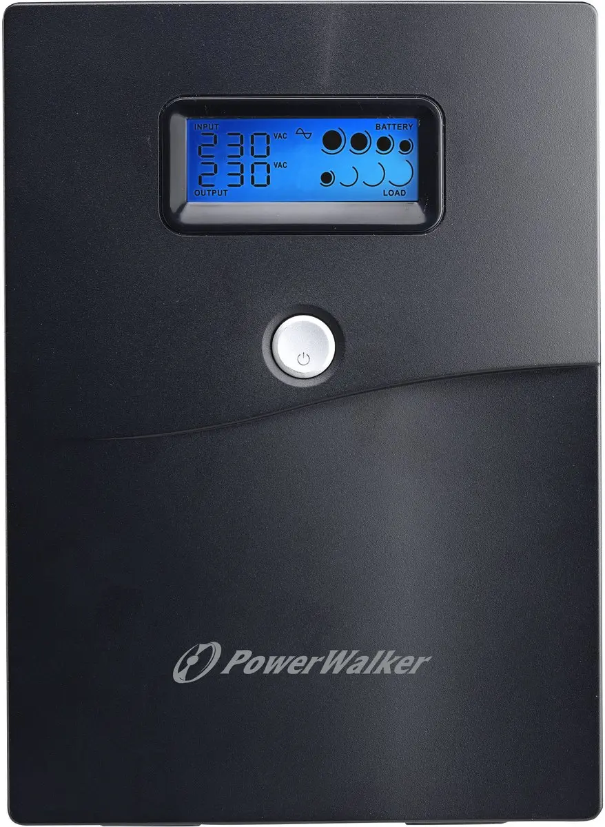 Power Walker VI 3000 SCL FR SAI 1800W - 4 Stopcontacten - Zwart