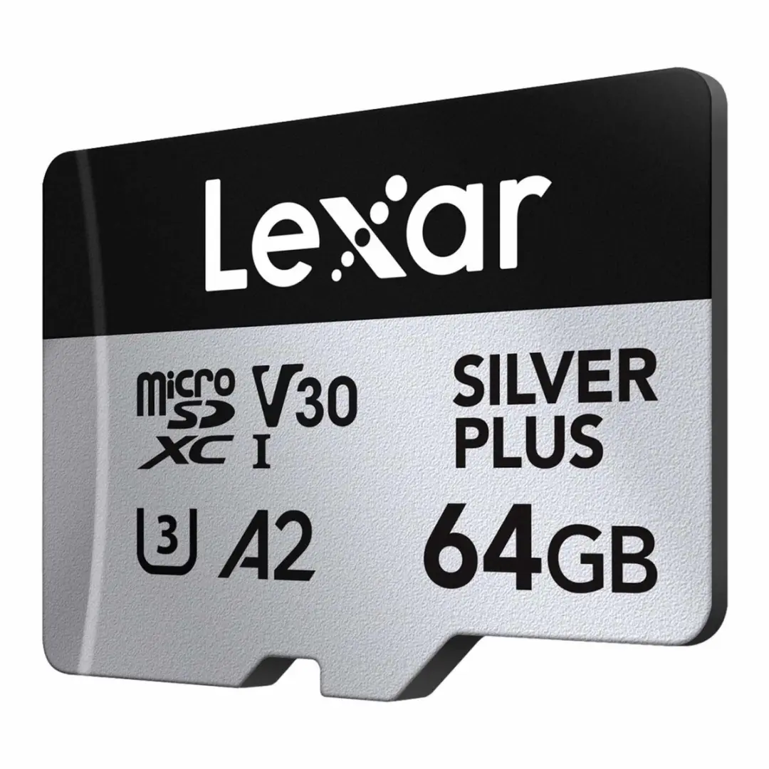 Lexar Silver Plus microSDXC UHS-I 64GB - V30