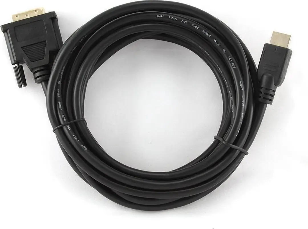 Cablexpert HDMI naar DVI-D Kabel 5m - Zwart