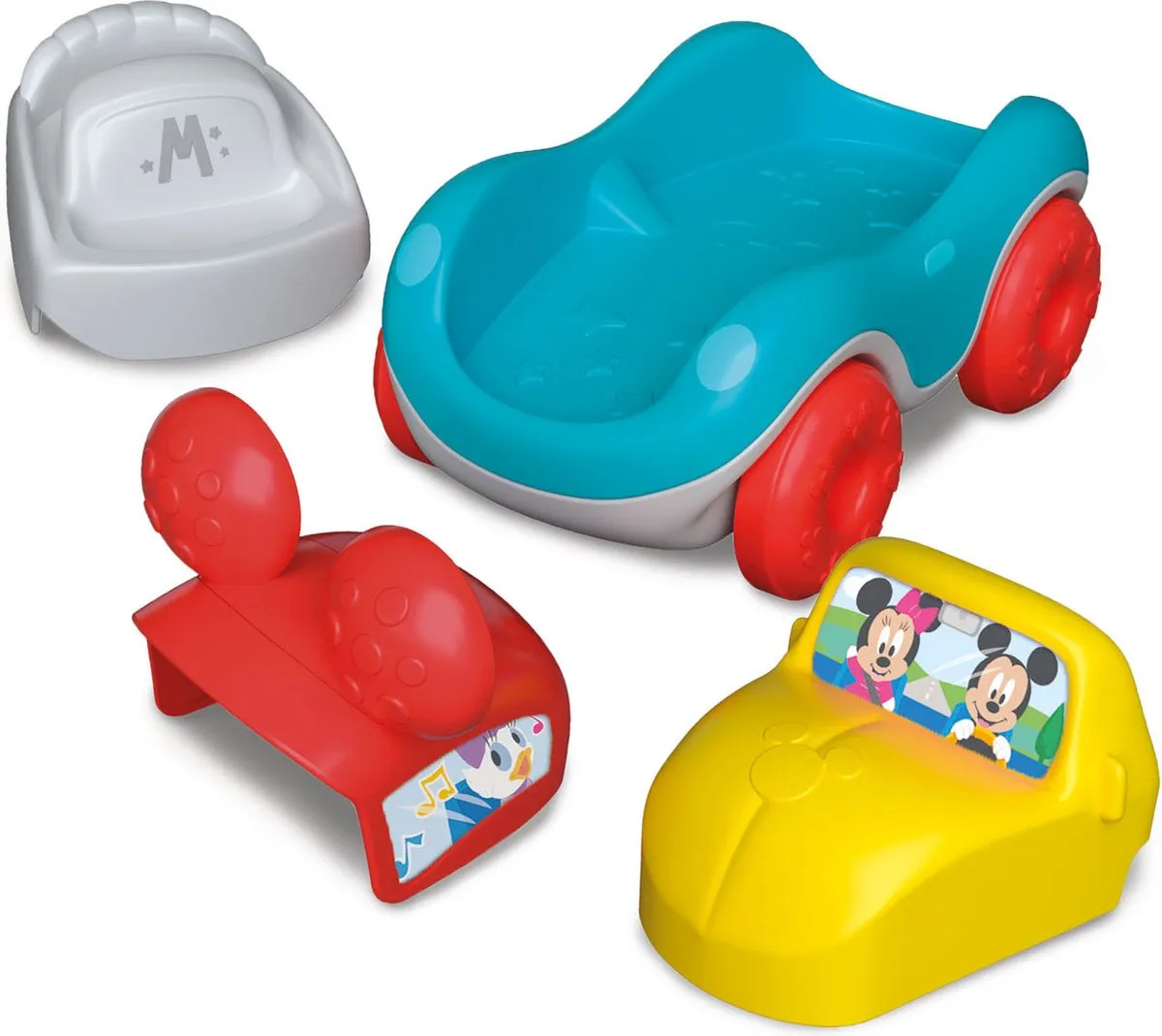 Clementoni Disney Baby Puzzel Auto - Blauw - afbeelding 6 van 6