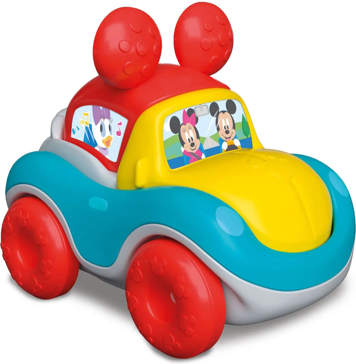 Clementoni Disney Baby Puzzel Auto - Blauw