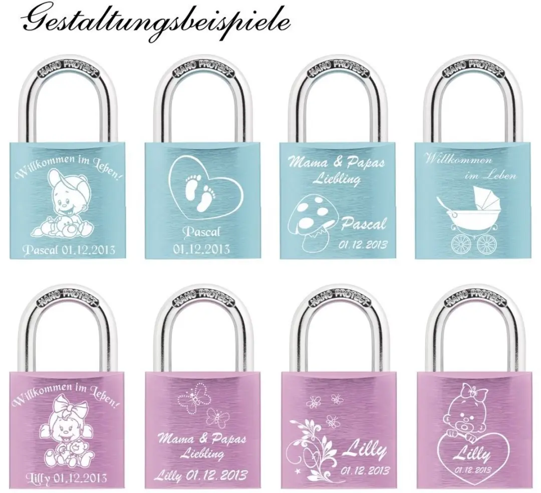 ABUS Baby Lock 645TI/30 - Lichtblauw