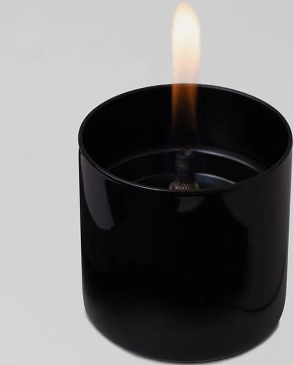 Tenderflame Lilly 8 Vlamlamp 300027 - Zwart