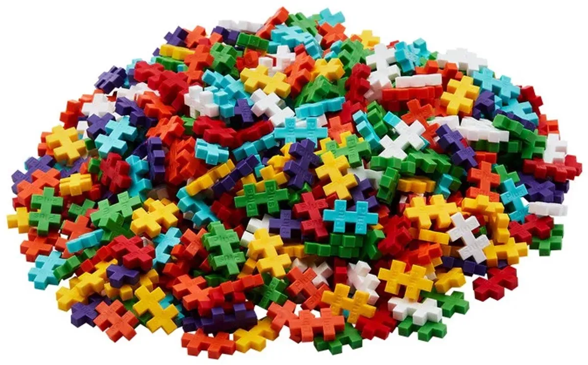 Plus-Plus Basic Regenboog 600-delige Bouwset