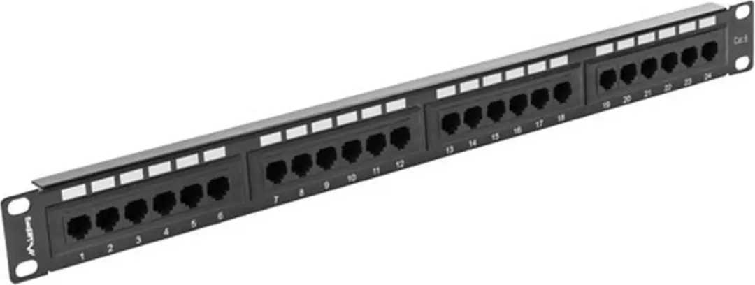 Lanberg PPU6-1024-B Patch Panel 24-Poorts Cat6
