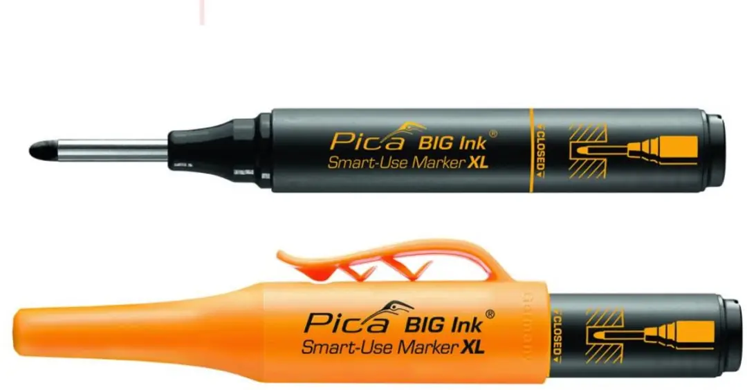 Pica 170/46 Big Ink Markeerstift XL - Zwart