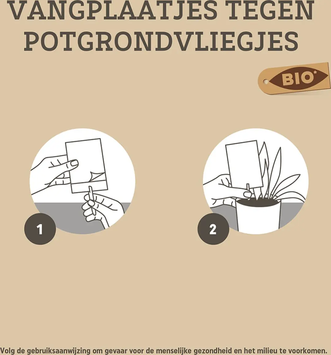 Pokon Bio Vangplaatjes tegen Potgrondvliegjes - 15 Stuks