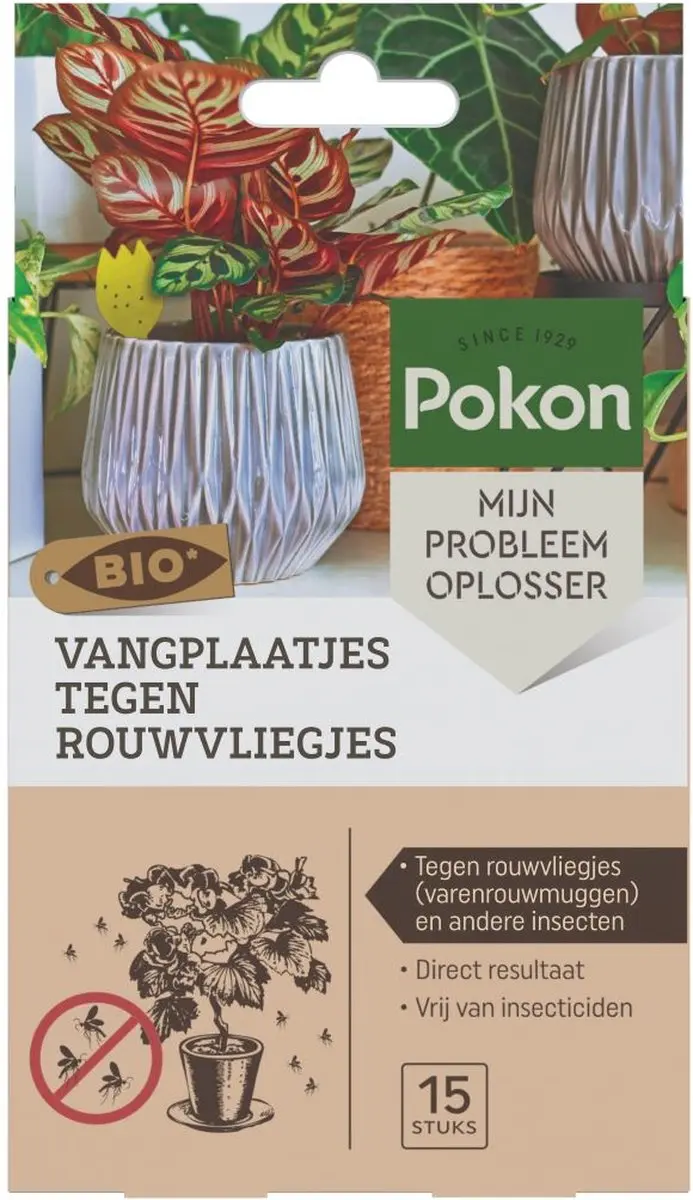 Pokon Bio Vangplaatjes tegen Potgrondvliegjes