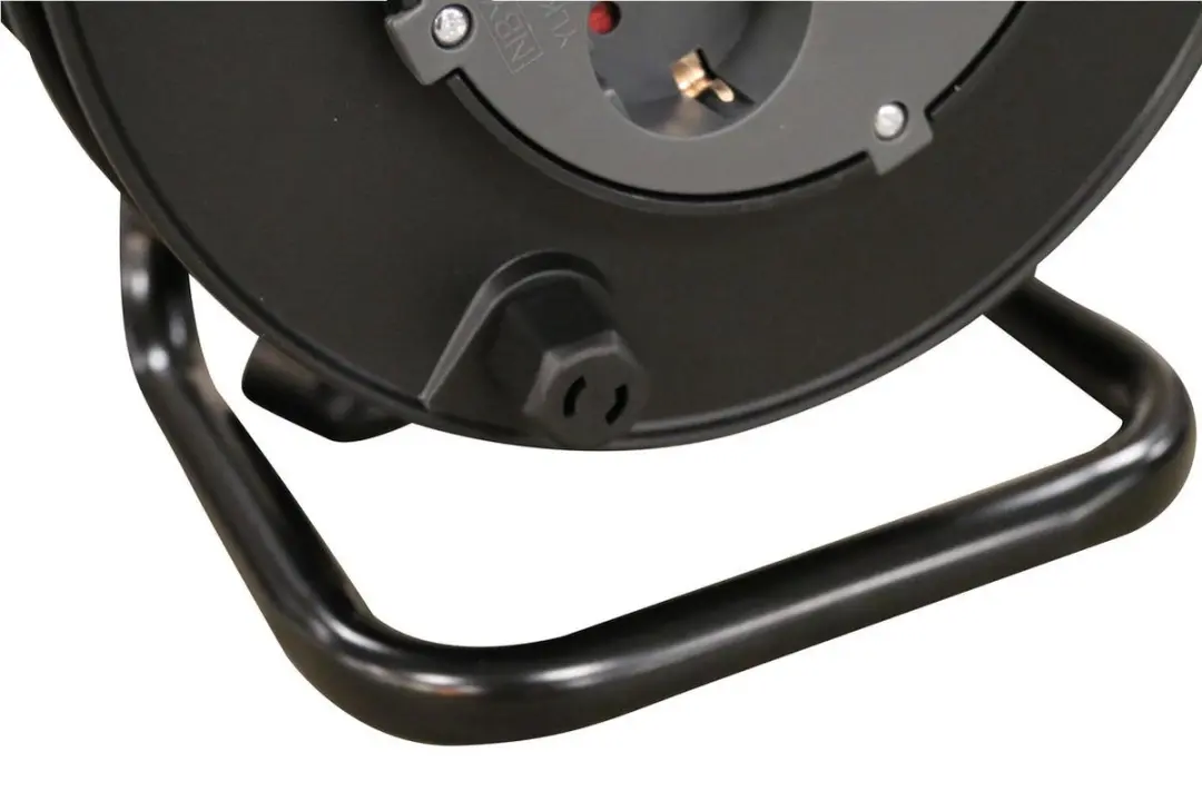 Relectric Kabelhaspel 25m - 4 Stopcontacten - Zwart