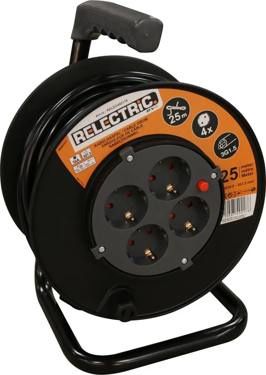 Relectric Kabelhaspel 25m