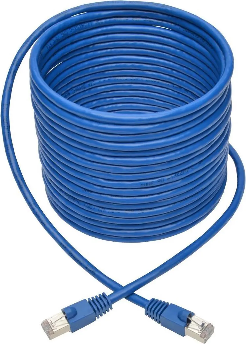 Tripp Lite N262-025-BL Netwerkkabel Cat6a U/FTP 7,6m - Blauw