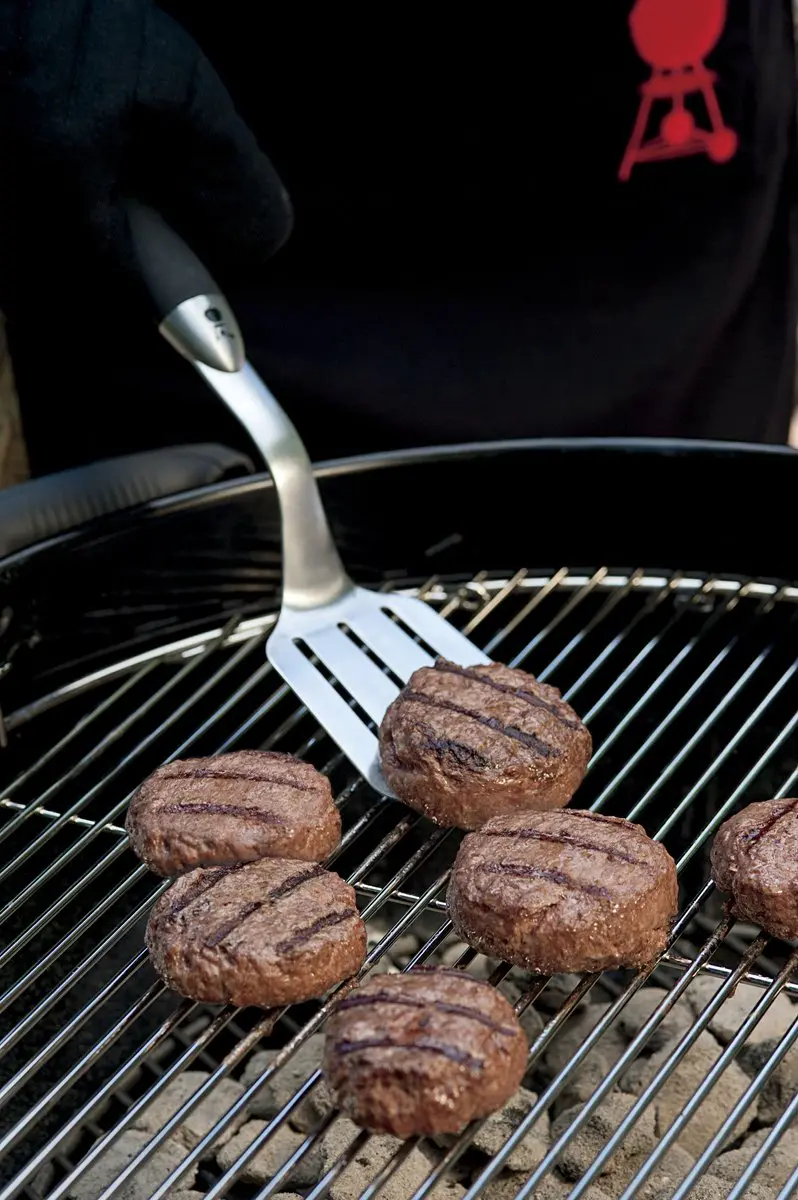 Weber Premium Barbecuespatel - Roestvrij staal - Zwart