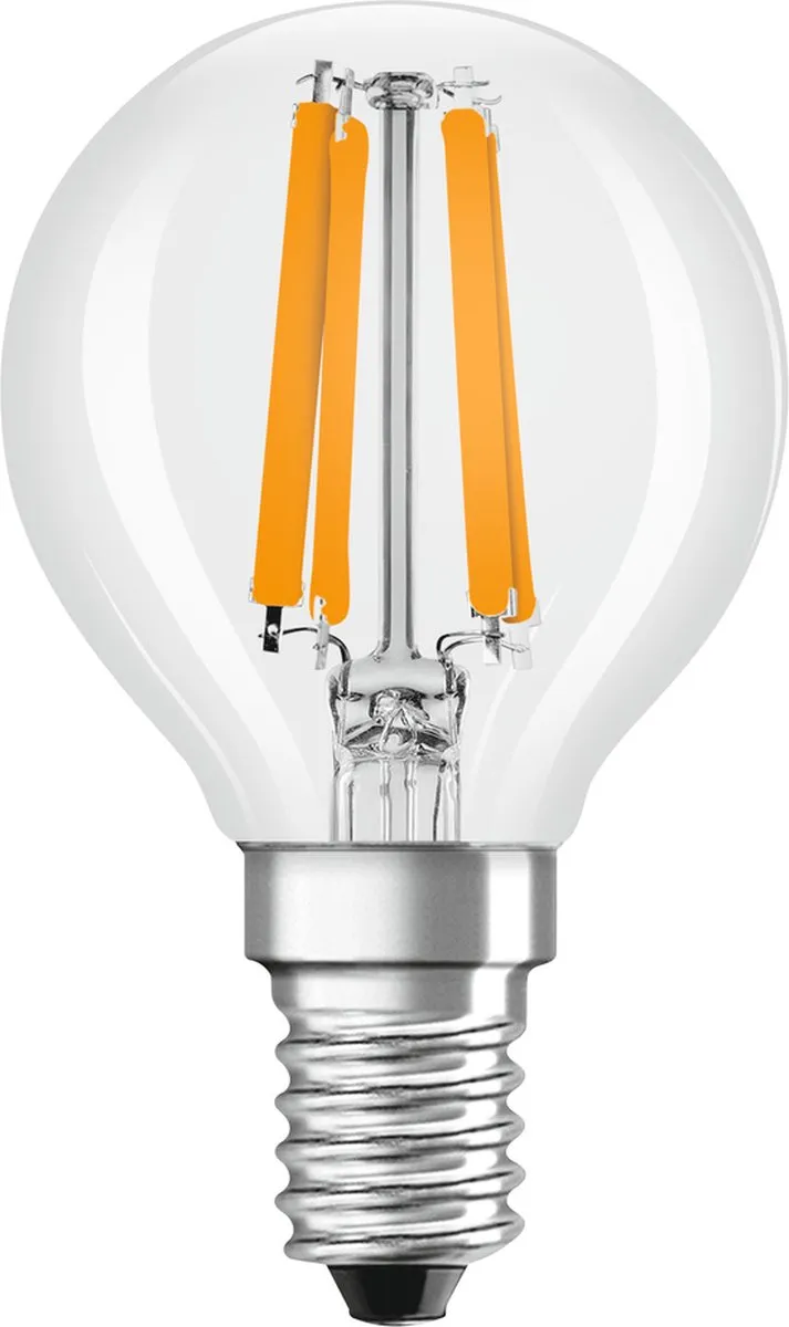 LEDVANCE Classic E14 Peer Filament 4.2W 470lm - Zeer Warm Wit