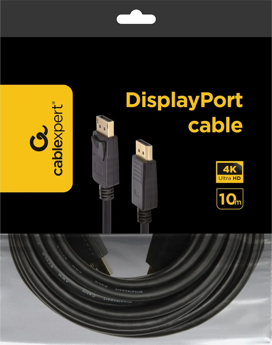 Cablexpert Gembird CC-DP2-10M DisplayPort Kabel - 10m - Zwart