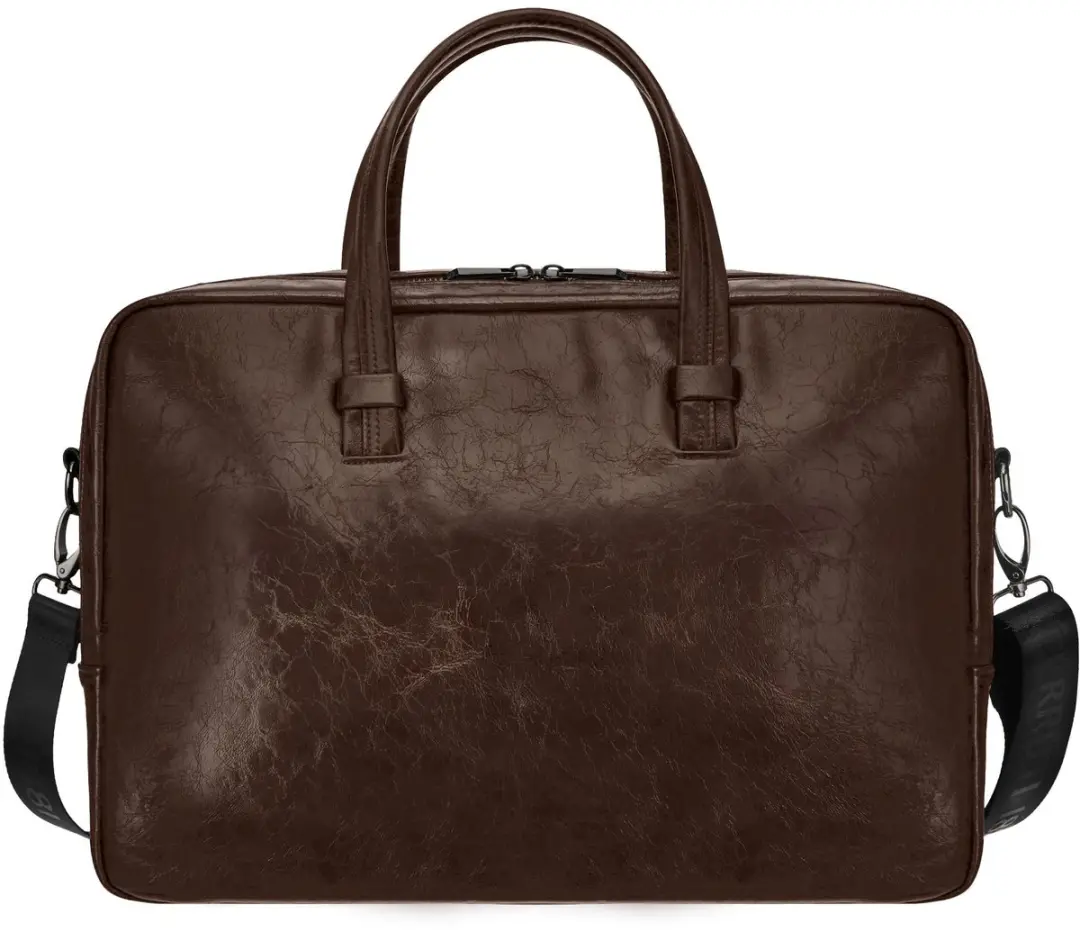 Nino Cerruti Hudson Aktetas - 17 inch - Bruin - afbeelding 6 van 6
