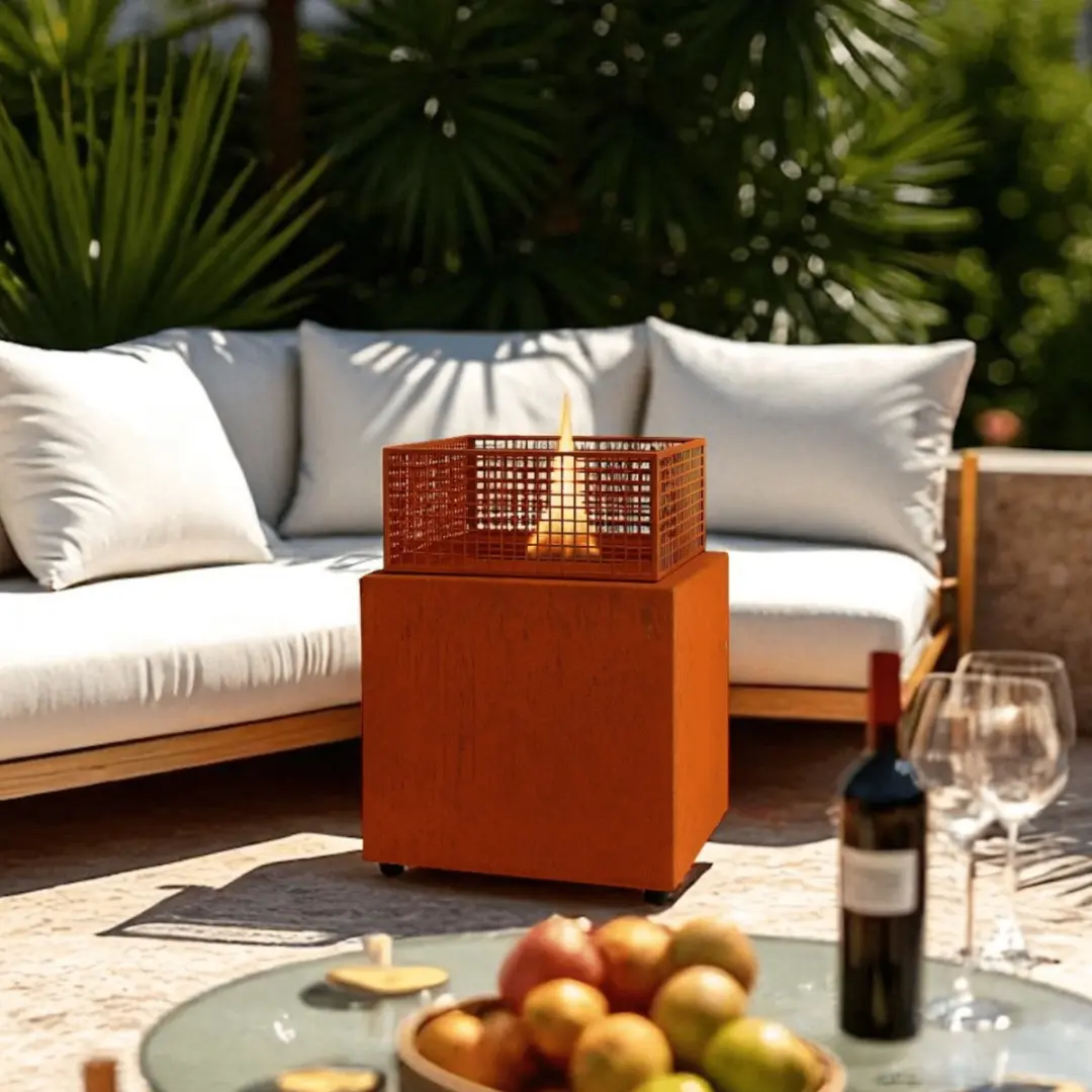 Tenderflame Agni 40 Corten Tafelhaard - 1100W - afbeelding 4 van 6
