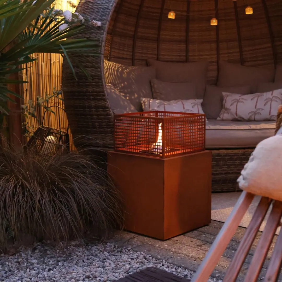Tenderflame Agni 40 Corten Tafelhaard - 1100W - afbeelding 5 van 6