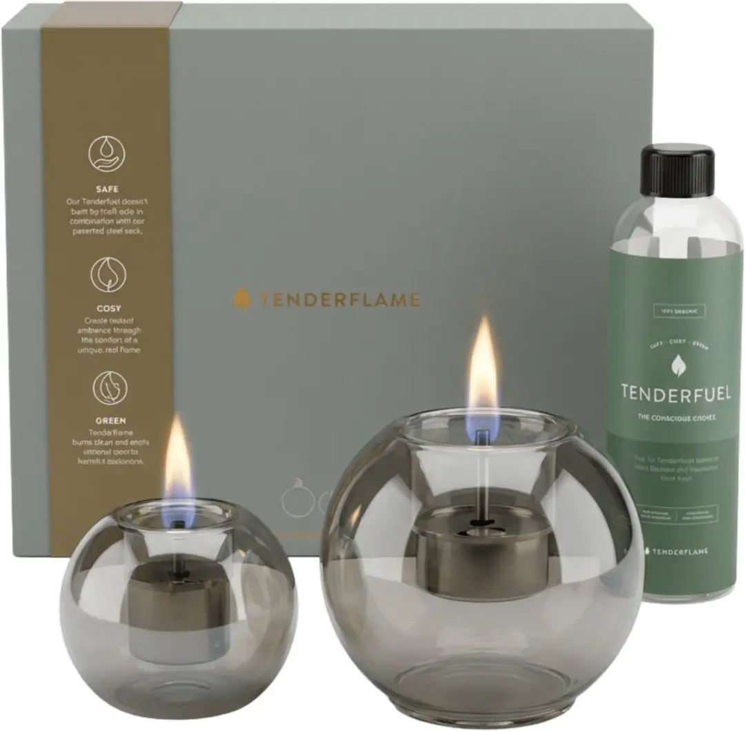 Globus Giftset Tenderflame Bio-Ethanol Tafelhaard